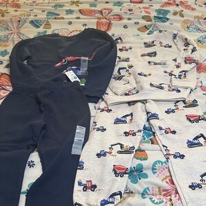 Carter's Navy and Gray Kids Matching Sets